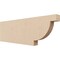 Ekena Millwork 2in. W x 8in. H x 24in. L Alpine Woodgrain TimberThane Rafter Tail, Primed Tan RFTUR02X08X24ALPRCPR - alternate 1